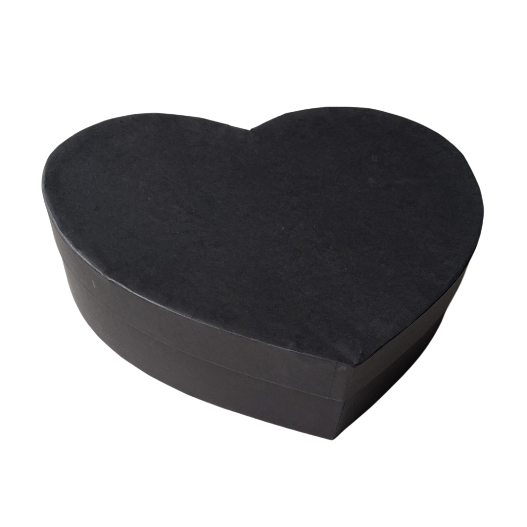 Caixa Box Coração Preto - Imagem 2