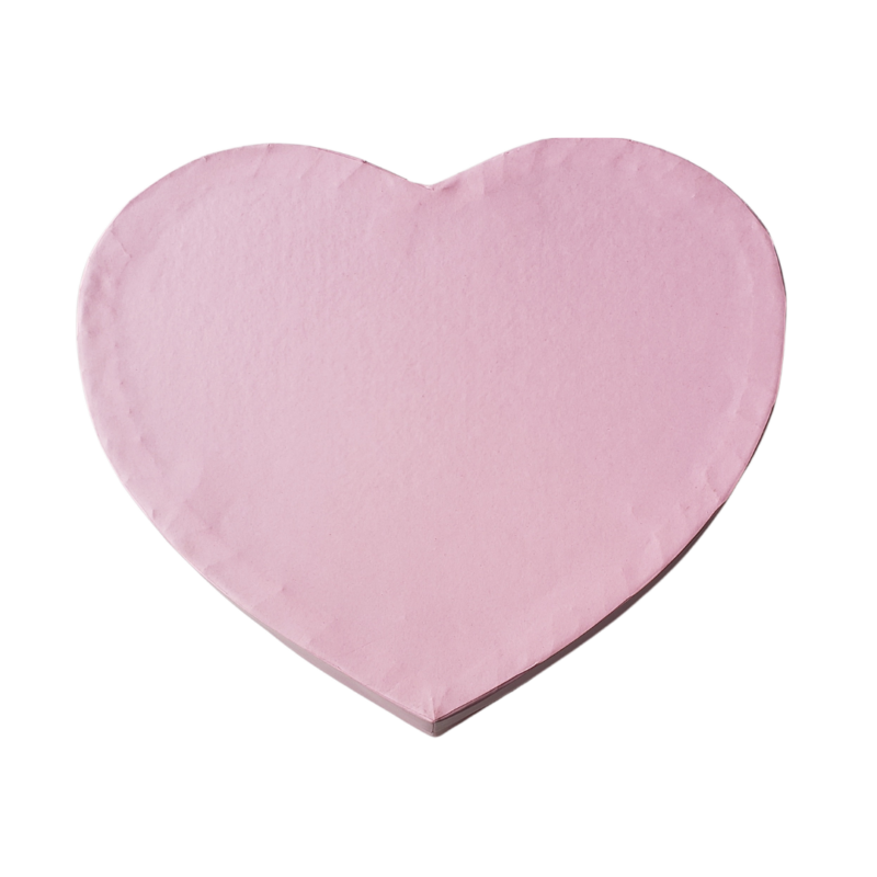 Caixa Box Coração Rosa