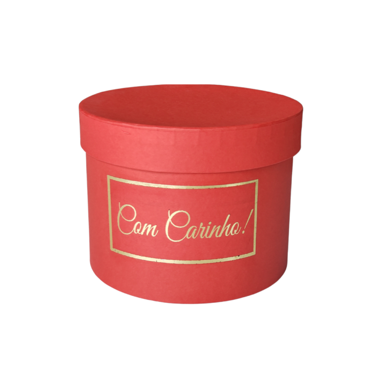 Caixa Box P Com Carinho Vermelho