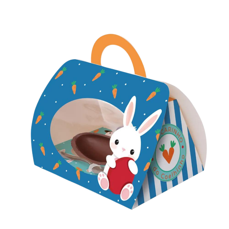 Caixa Kit Confeiteiro Maleta Azul (Páscoa Kids)