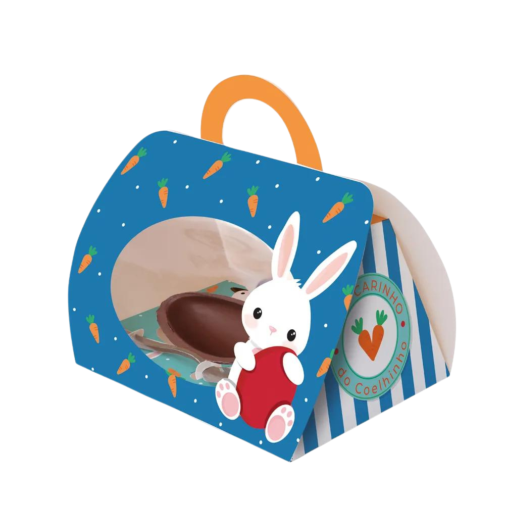 Caixa Kit Confeiteiro Maleta Azul (Páscoa Kids)
