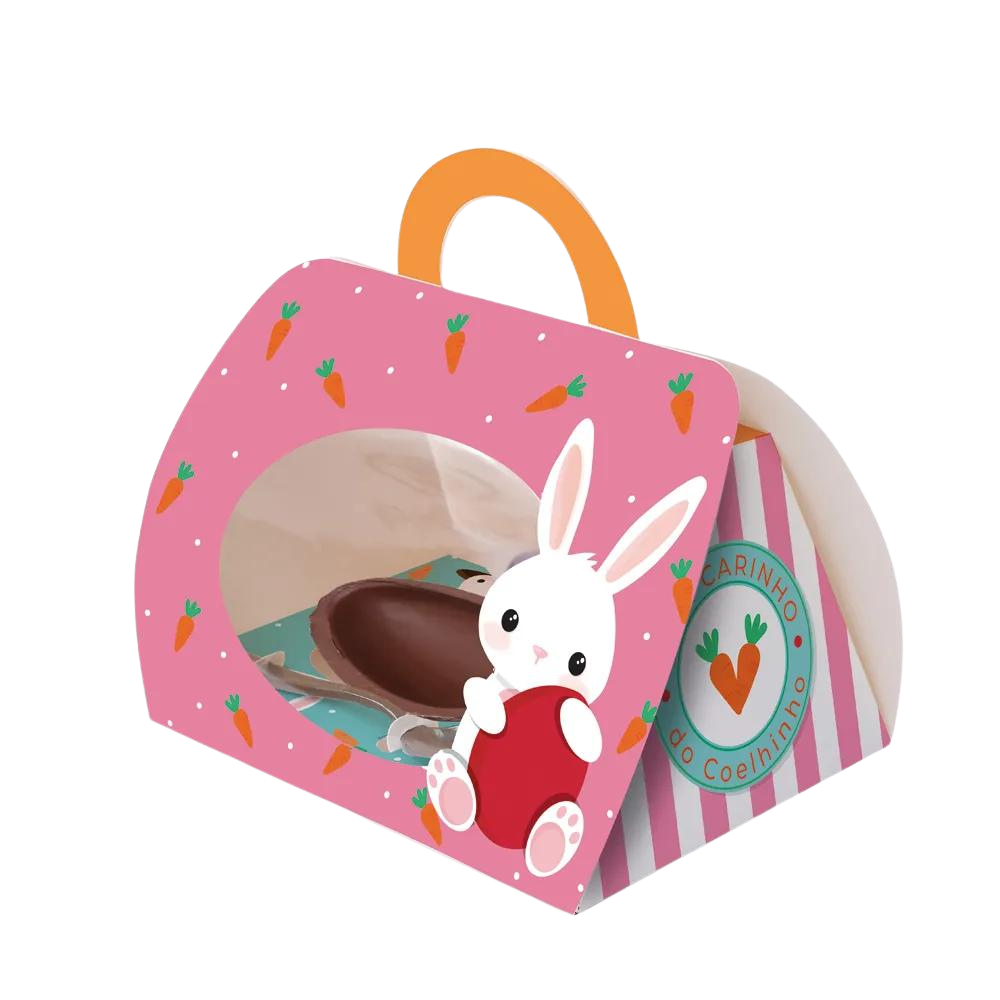 Caixa Kit Confeiteiro Maleta Rosa (Páscoa Kids)