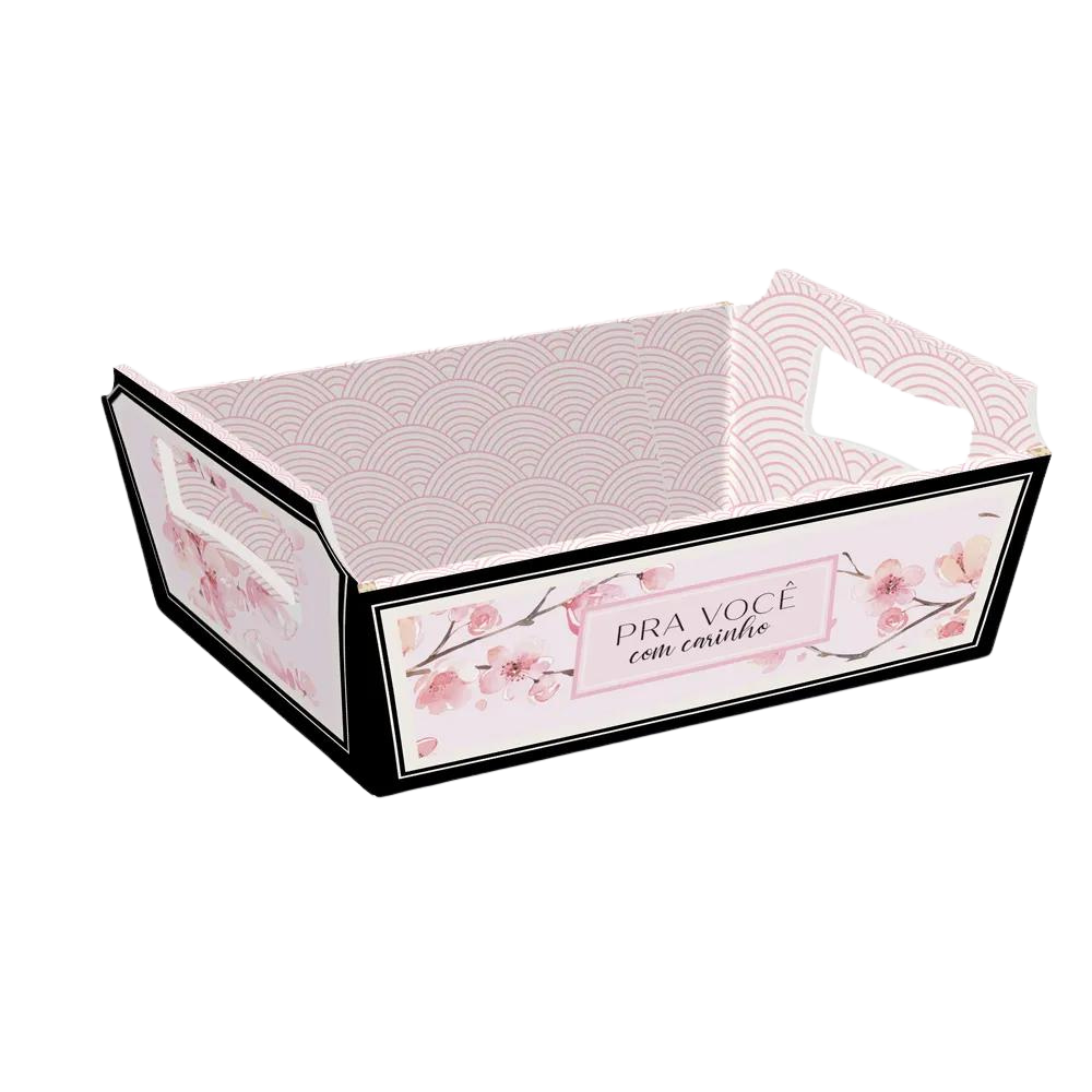 Cesta De Cartão Blossom M (Páscoa)