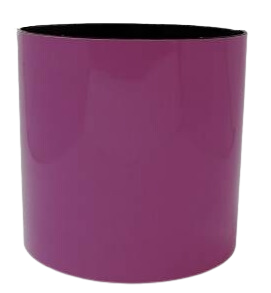 Cachepot Acrílico Catherine Pote 15 Liso Vinho
