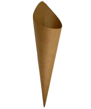 Cone Bouquet Liso Kraft