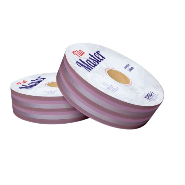Fita Master Decorada Listras Rosa