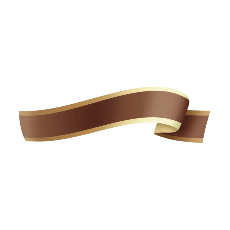 Fita Maxi FM 03D Marrom/Ouro