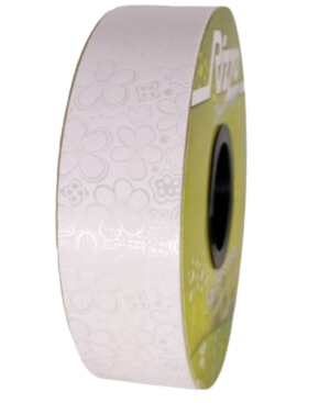 Fita Plástica Decorada Holandês Branco