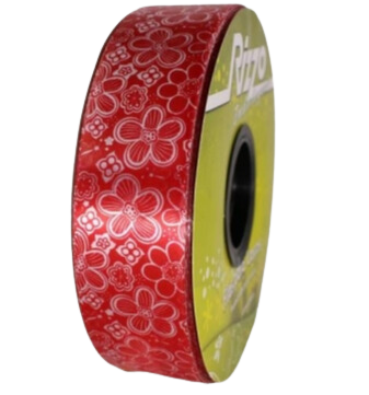 Fita Plástica Decorada Holandês Vermelho