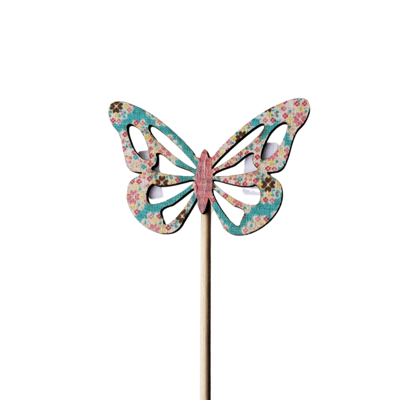 Pick Borboletas Com Flores