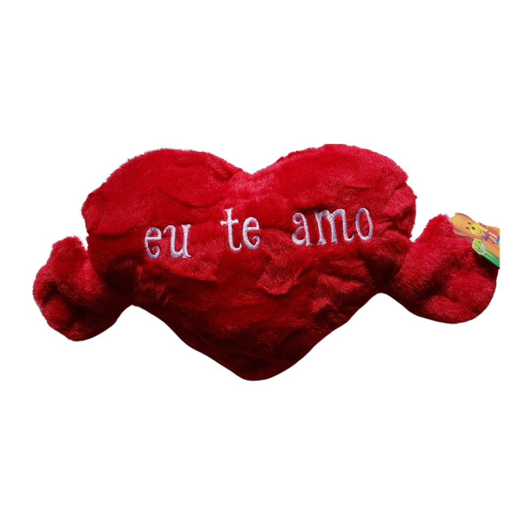 Almofada Coração Eu Te Amo