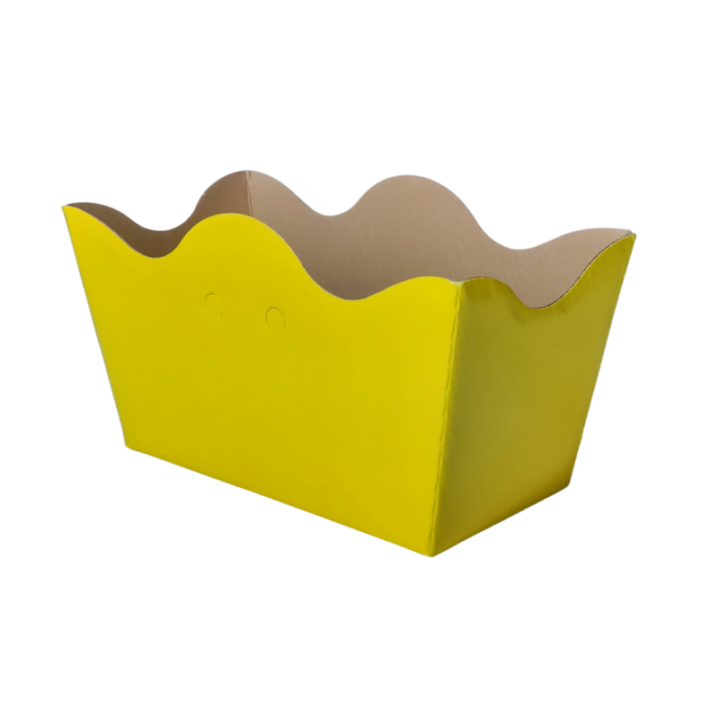 Cachepot Paper Pote 11 Liso Amarelo