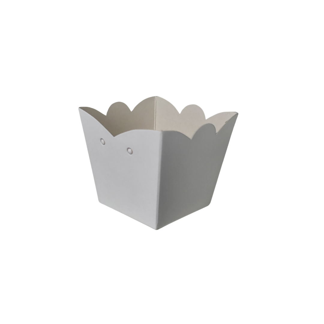 Cachepot Pote 6 Liso Branco