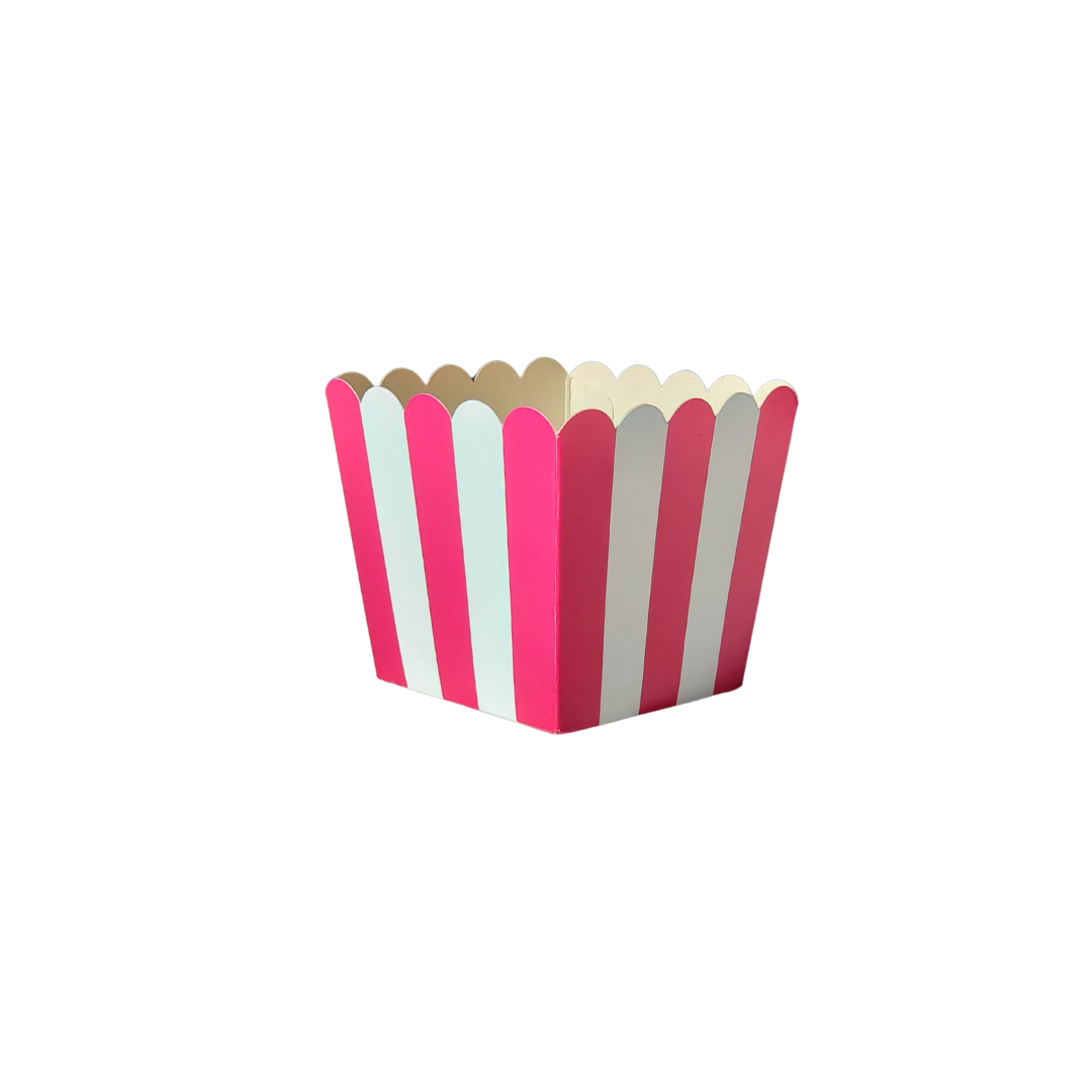 Cachepot Pote 6 Listras Pink
