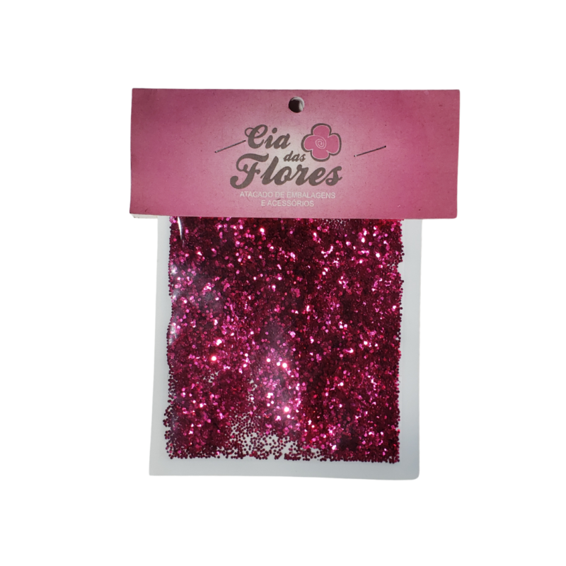Confete Metalizado 1MM Rosa