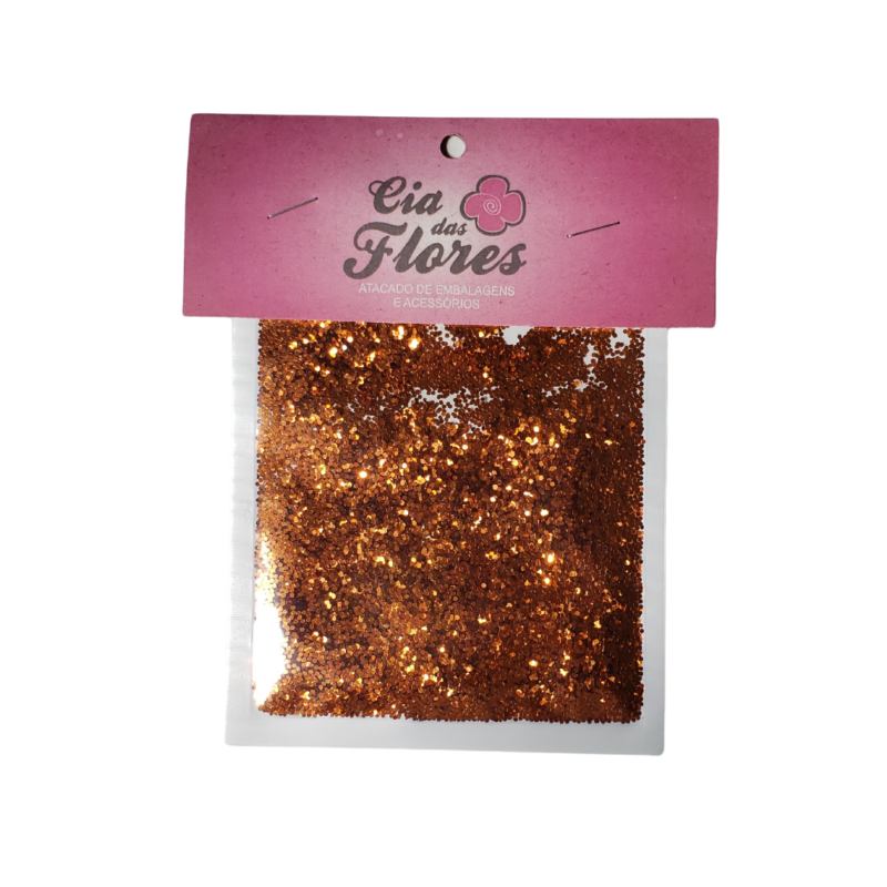 Confete Metalizado 1MM Rose