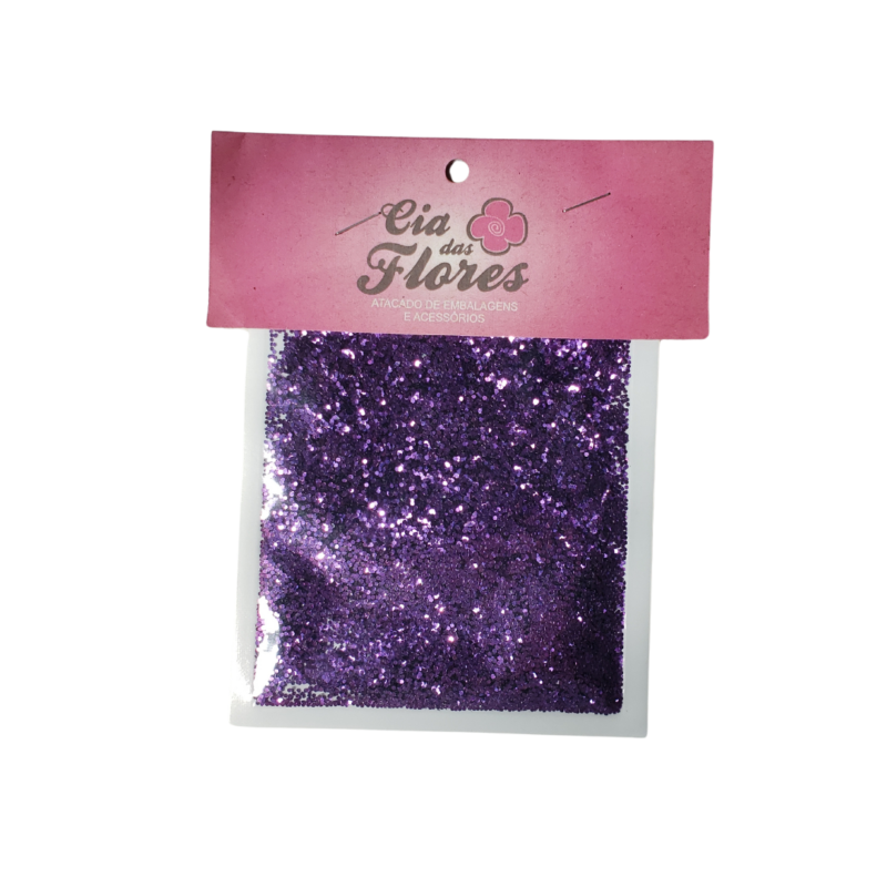 Confete Metalizado 1MM Roxo