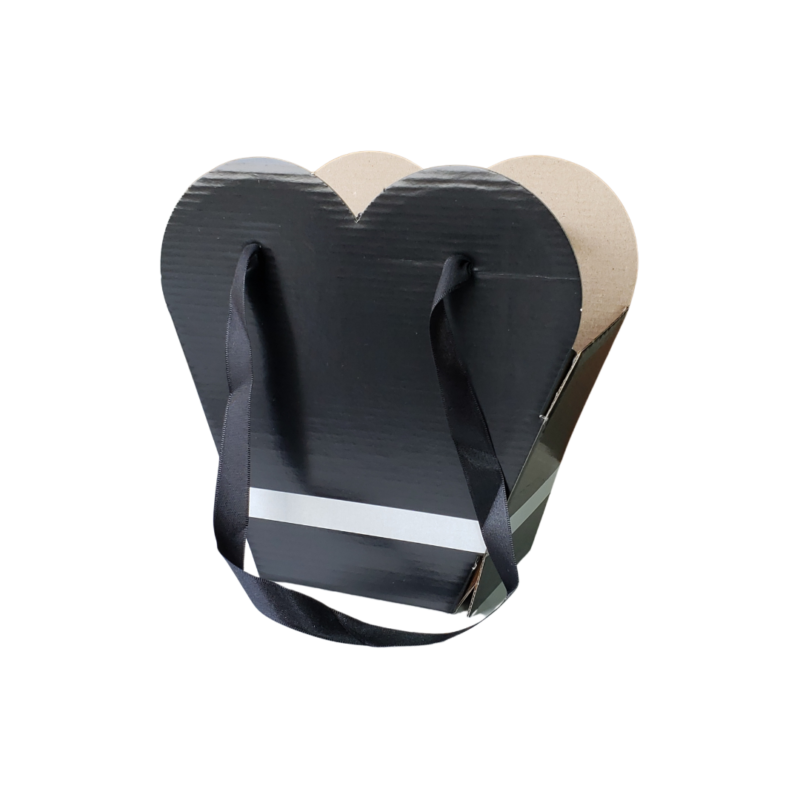 Cachepot Paper Love Preto