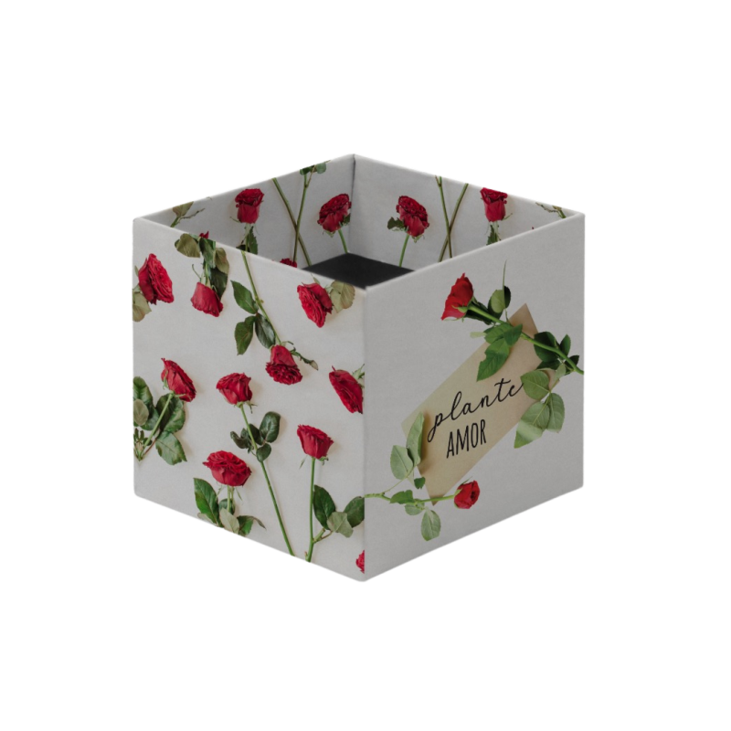 Cachepot Pote 11 Quadrado Plante Amor