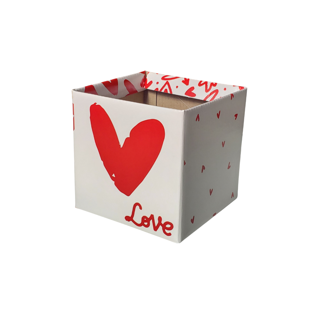 Cachepot Pote 11 Quadrado Love