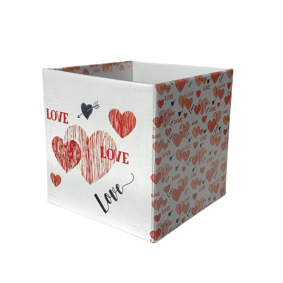 Cachepot Pote 15 Quadrado Valentine's Day