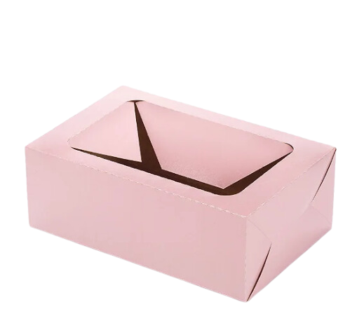 Caixa Cesta Luxo Rosa Bebê