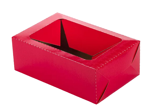 Caixa Cesta Luxo Vermelho