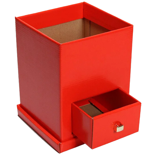 Caixa Gaveta Vermelho