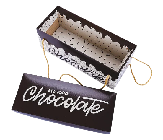 Caixa Kit Eu Amo Chocolate Páscoa