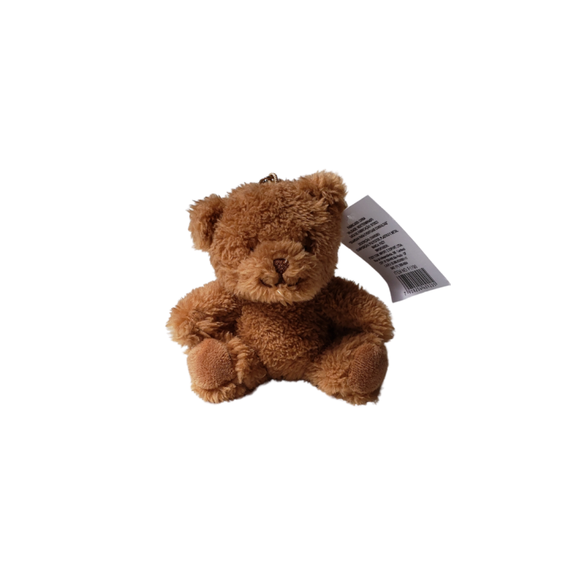 Chaveiro Pelúcia Macio Urso Caramelo