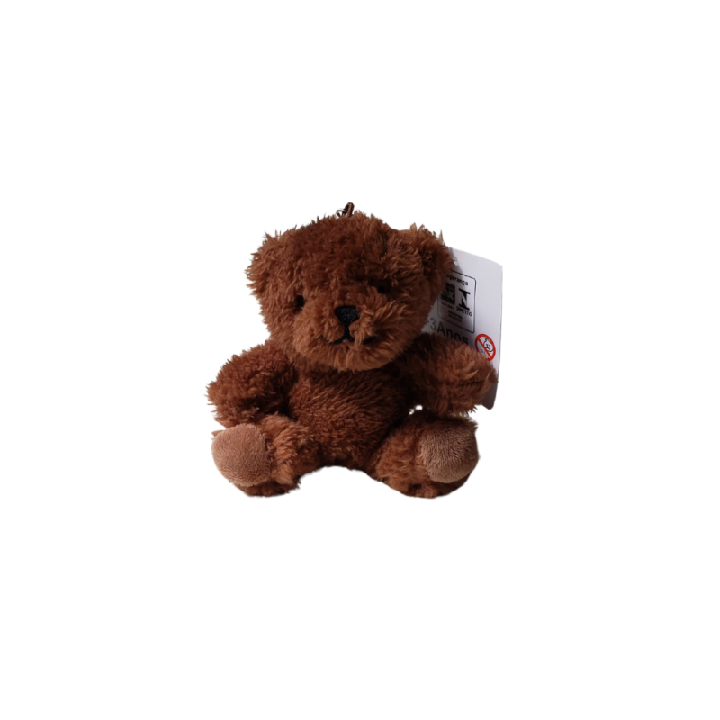 Chaveiro Pelúcia Macio Urso Marrom