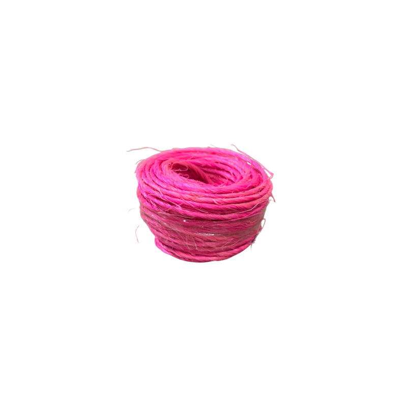 Fio De Sisal Rosa