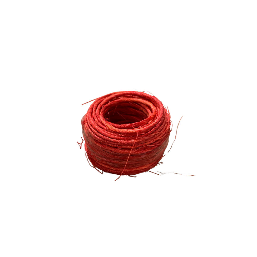 Fio De Sisal Vermelho