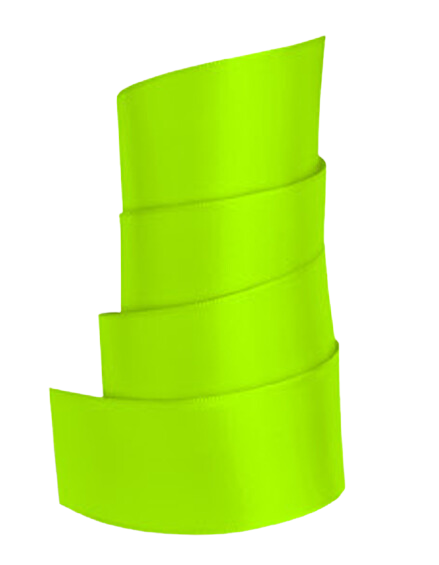 Fita De Cetim Verde Cítrico