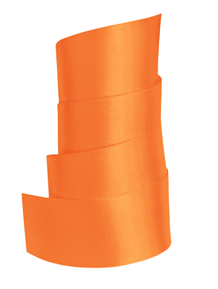 Fita De Cetim Laranja Cítrico