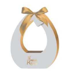 Gift Bag Allure Cinza/Ouro