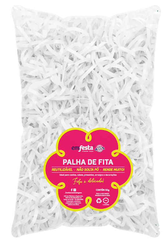 Palha De Fita Branco