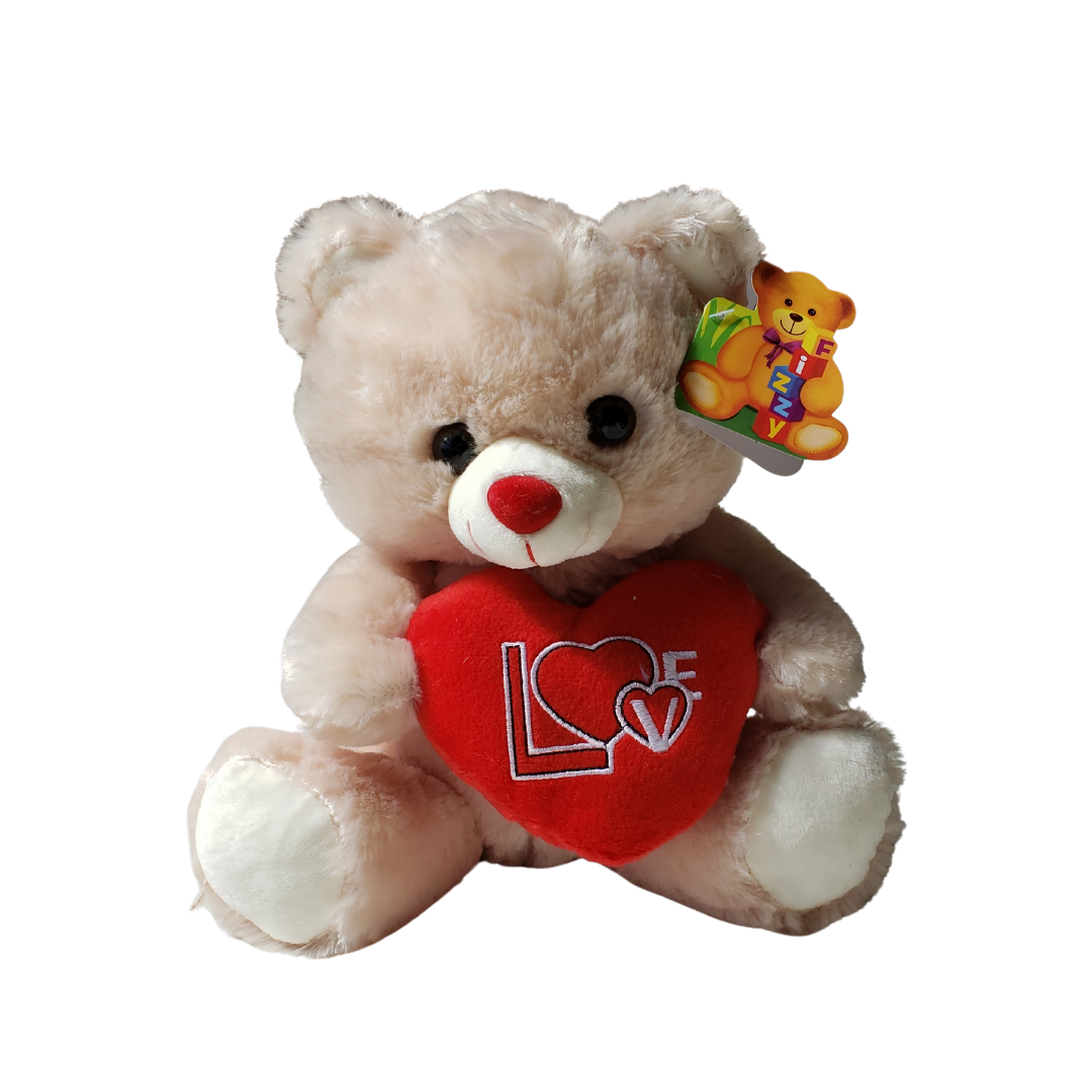 Pelúcia Urso Bege Macio Love