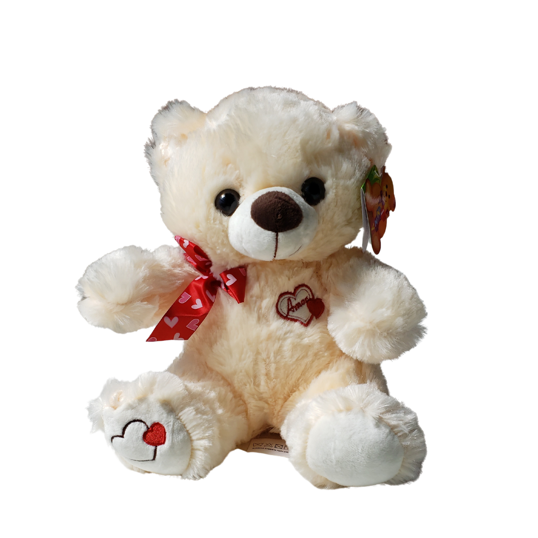 Pelúcia Urso Creme Macio Amor