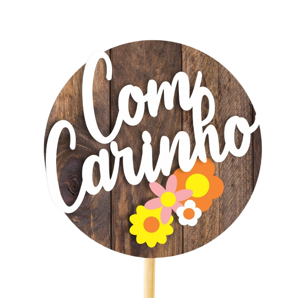 Pick Com Carinho Multicor