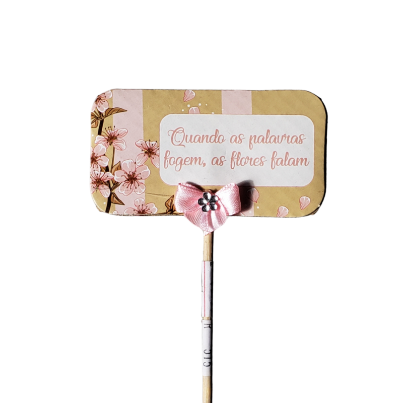 Pick Quando As Palavras Fogem, As Flores Falam