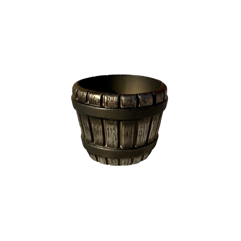Vaso Barril PP Grafite