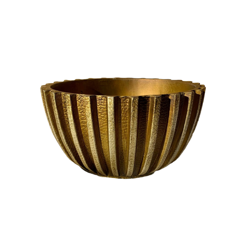 Vaso Cuia Elegance G Natural Metalizado
