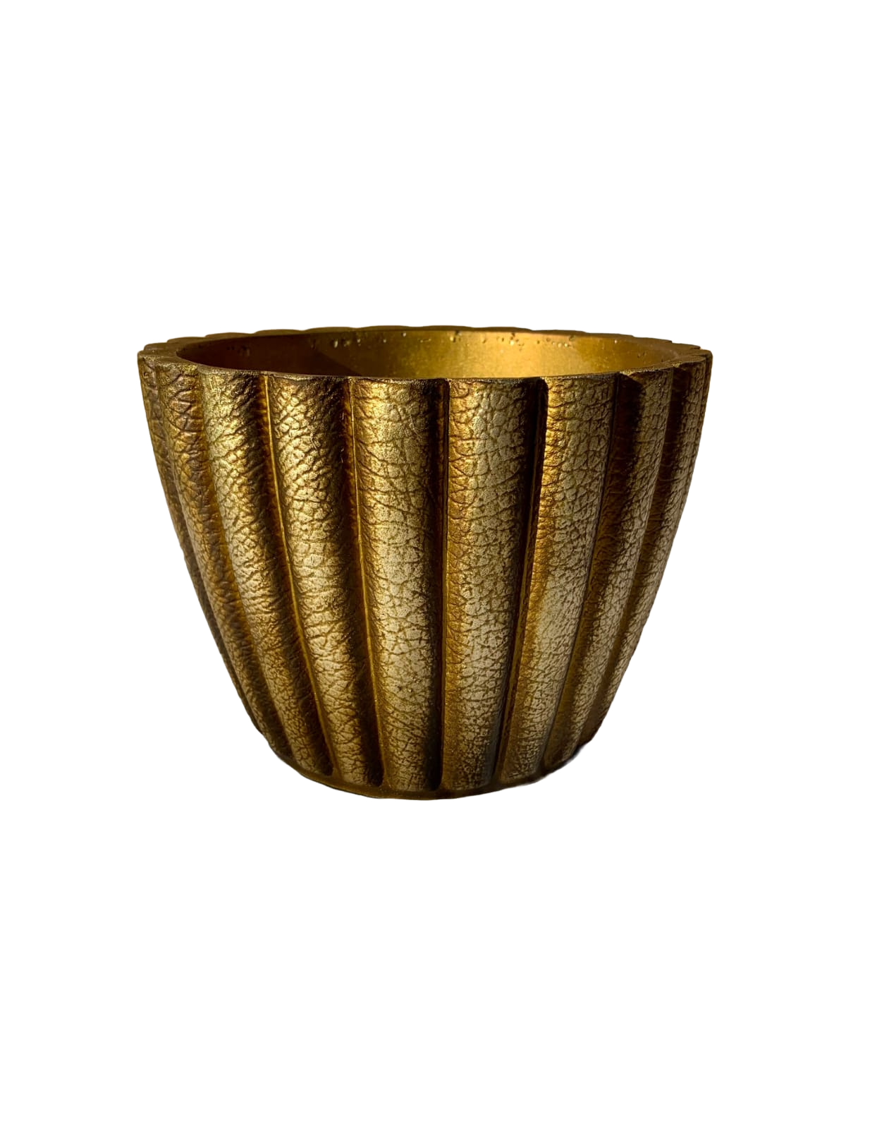 Vaso Paris M Natural Metalizado