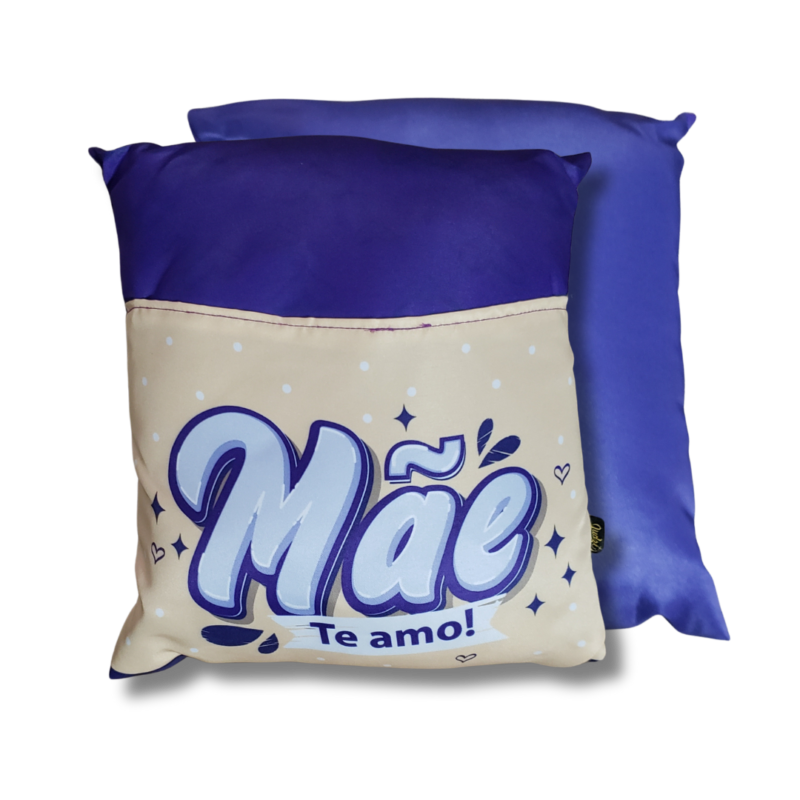 Almofada "Mãe Te Amo" (Dia das Mães)