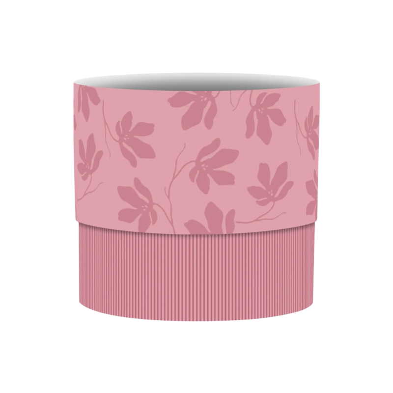 Cachepot Acrílico Harmonia Pote 15 Milão Rose (Dia Das Mães)