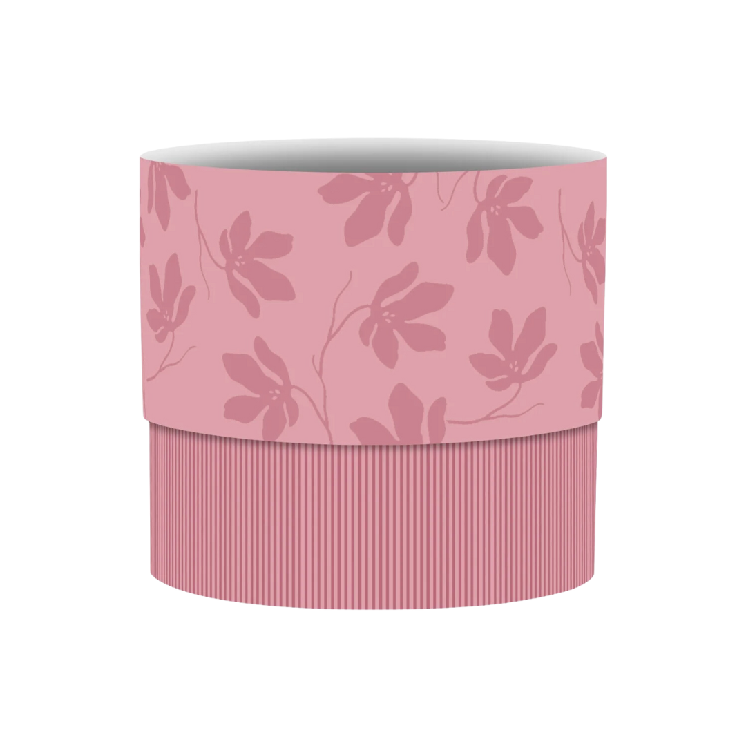 Cachepot Acrílico Harmonia Pote 15 Milão Rose (Dia Das Mães)
