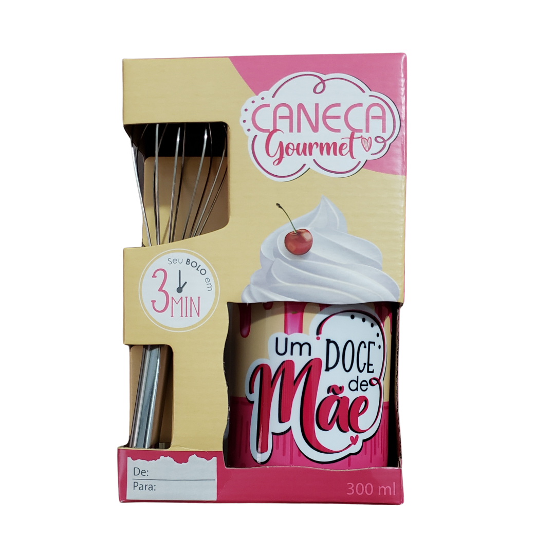 Caneca Gourmet "Um Doce De Mãe" 300ml (Dia Das Mães)