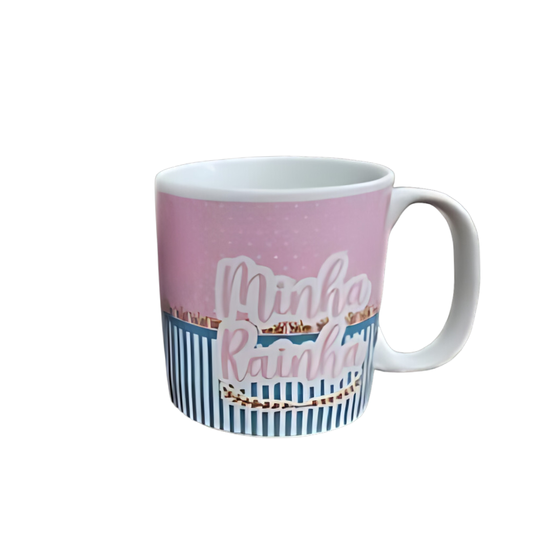 Caneca "Mãe Minha Rainha" (Dia Das Mães) - Imagem 2