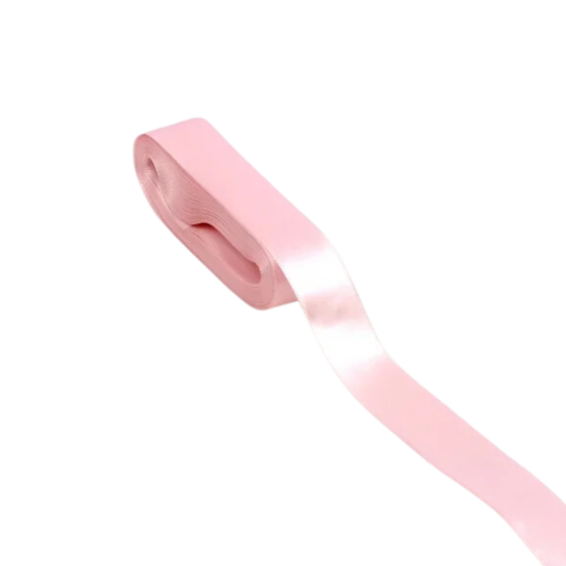 Fita Cetim Você e Eu 22mmx10m Rosa Bebê (Dia Das Mães)